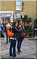 Sunday morning, Columbia Road Market and dog