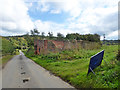 Ruin opposite Yockletts Farm