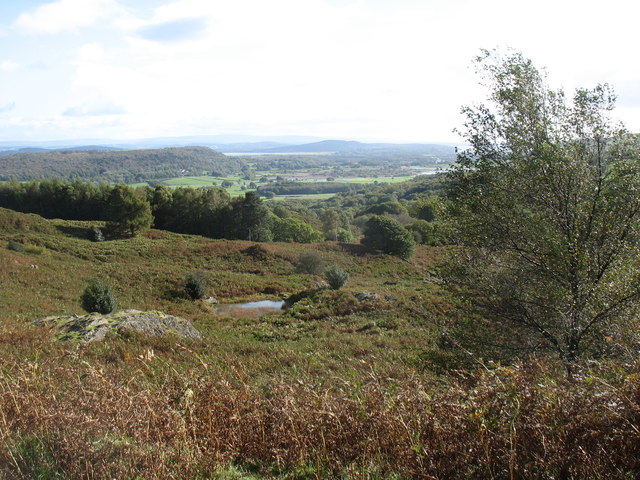 The view from Cartmel Fell