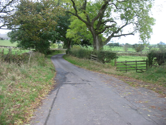 Minor road from Murton to Hilton