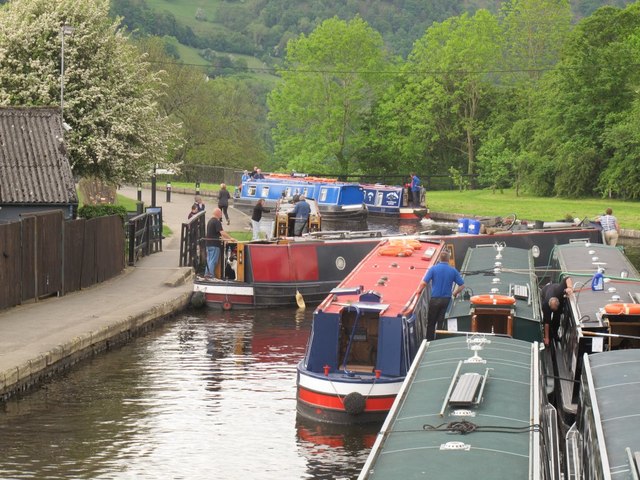 Congestion on the Llangollen Canal