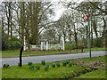 White gates on Totteridge Common