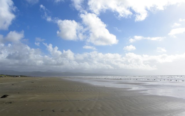 South-east along the sands
