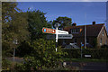 Signpost at Beeches Road