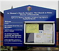 Information board, St Thomas