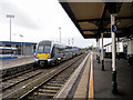 DMU Leaving Coleraine Railway Station