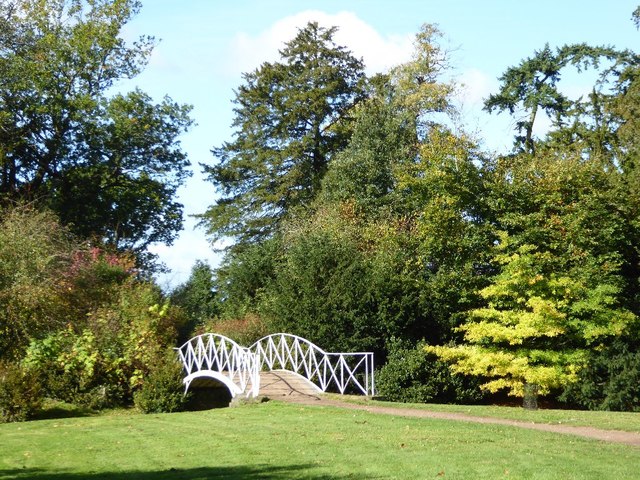 Footbridge in Croome Park