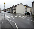 Zebra crossing, Brithweunydd Road, Trealaw 