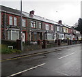 Brithweunydd Road houses east of Davies Close, Trealaw