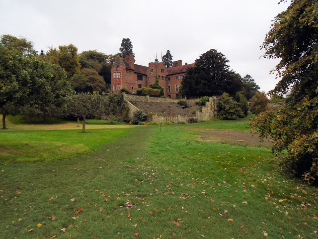 Rear view of Chartwell House