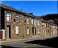 Houses and satellite dishes, Court Street, Tonypandy