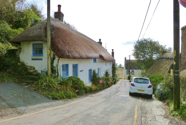 Rene's Cottage on Barn Hill, Cadgwith, Cornwall