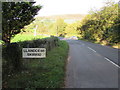 Eastern boundary of Llanddewi Skirrid, Monmouthshire