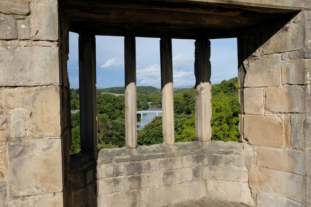 Barnard Castle: the window of the great chamber
