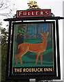 Roebuck Inn name sign, Marlborough