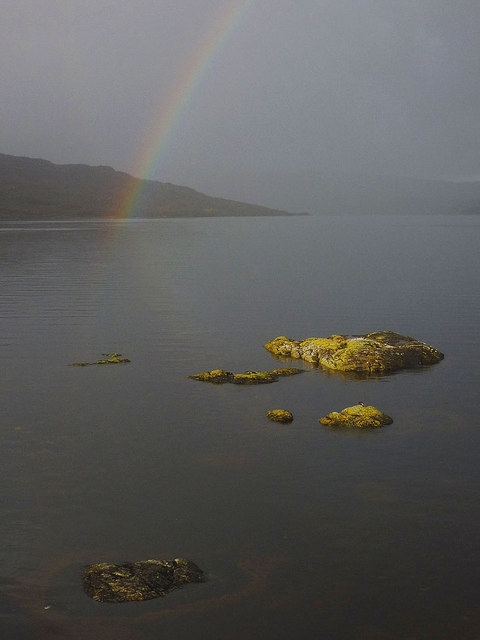 Rainbow over Loch Sunart