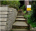 Steps up from Bath Road, Marlborough