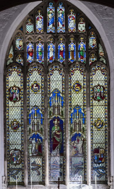 East window, All Saints' church, Friskney