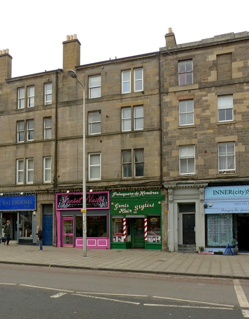 Shops and tenements, 244/6/8 Leith Walk
