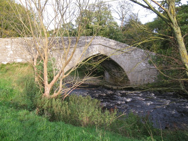 Coverham Bridge, south-west of Middleham © G Laird :: Geograph Britain ...