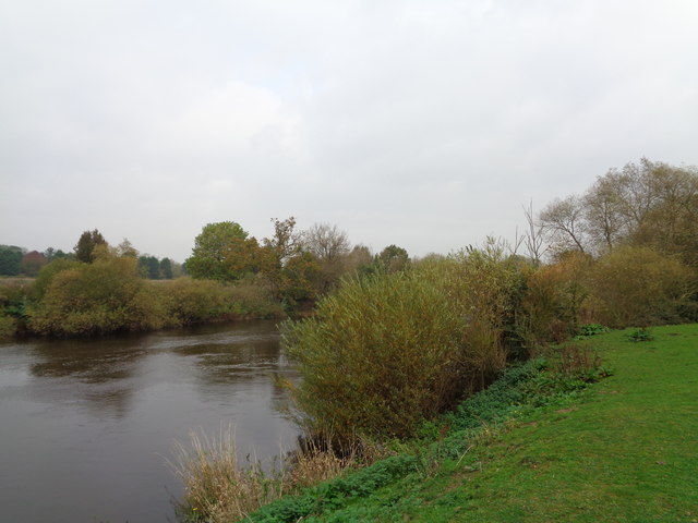 River Severn on the  Northwick Manor Heritage Trail