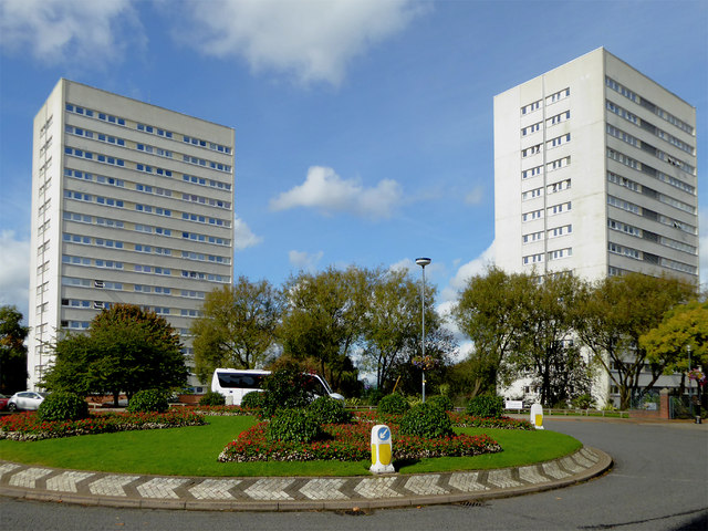 Tower Blocks in Birmingham city centre