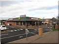 NZ3464 : Adjacent fast food restaurants, Jarrow by Graham Robson