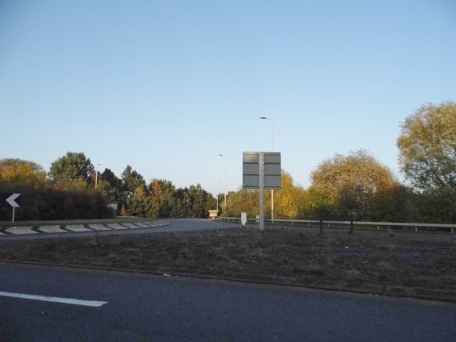 Roundabout on The Branston Way, Biddenham
