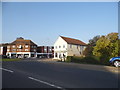 Bedford Road at the junction of Hitchin Road