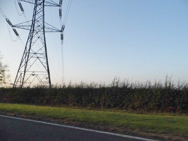 Pylon on Newport Pagnell Road, Astwood