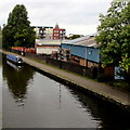 SD5804 : Canal narrowboat, Wigan by Jaggery