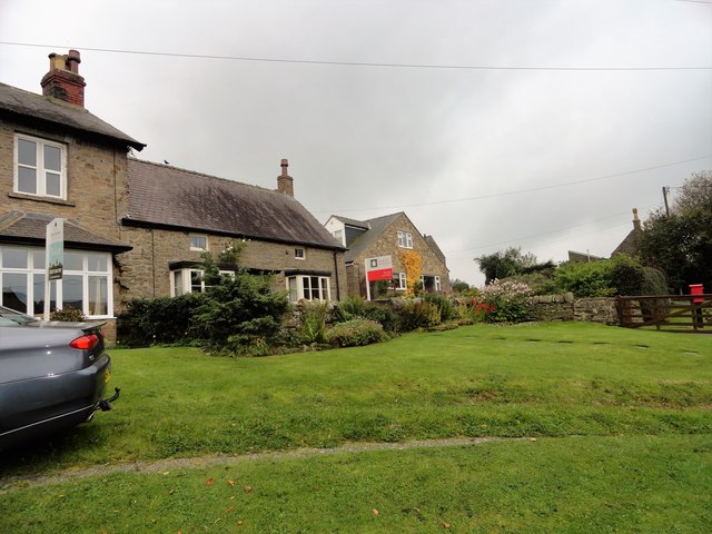 Old cottages in Hedley on the Hill