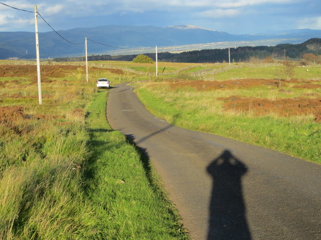 Road near King's Yett