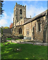 In Trowell churchyard