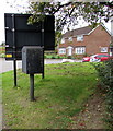 Royal Mail drop box on a Marlborough corner 