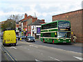 Commemorative bus on Wollaton Road