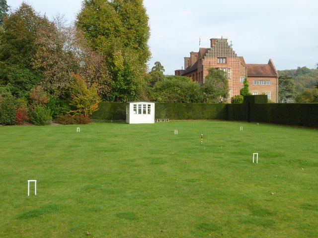 Croquet lawn at Chartwell