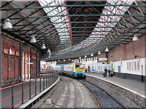 SH2482 : Holyhead station by Gareth James