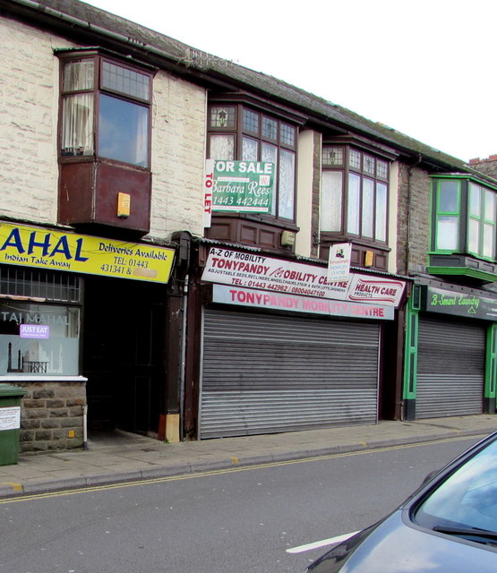 Former Tonypandy Mobility... © Jaggery :: Geograph Britain and Ireland