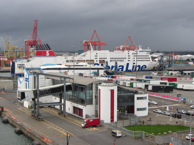 Irish Ferries' Terminal at Dublin Port