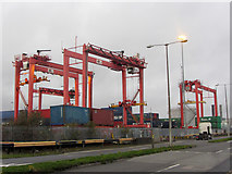 O1934 : Container terminal at Dublin Port by Gareth James