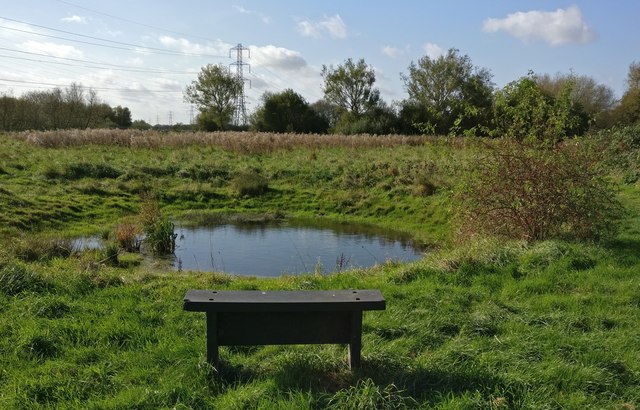 Small pond on the Aylestone Meadows