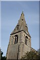 TF0246 : St Peter's Church: the spire by Bob Harvey
