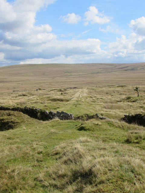 Site of former tramway to the shafts & buddles