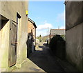 Back lane in Penygraig