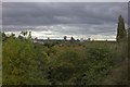 Leicester skyline from the A563 footbridge