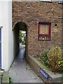 Entrance to Beach Alley, Whitstable, Kent