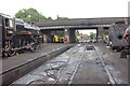 Loughborough locomotive shed yard