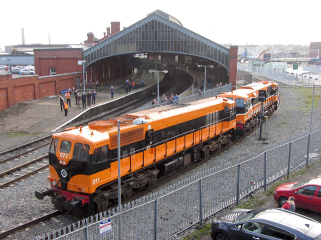 071 class locomotives at Cork station