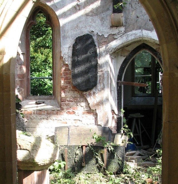 The church of St Wandregesilius - remains of the war memorial